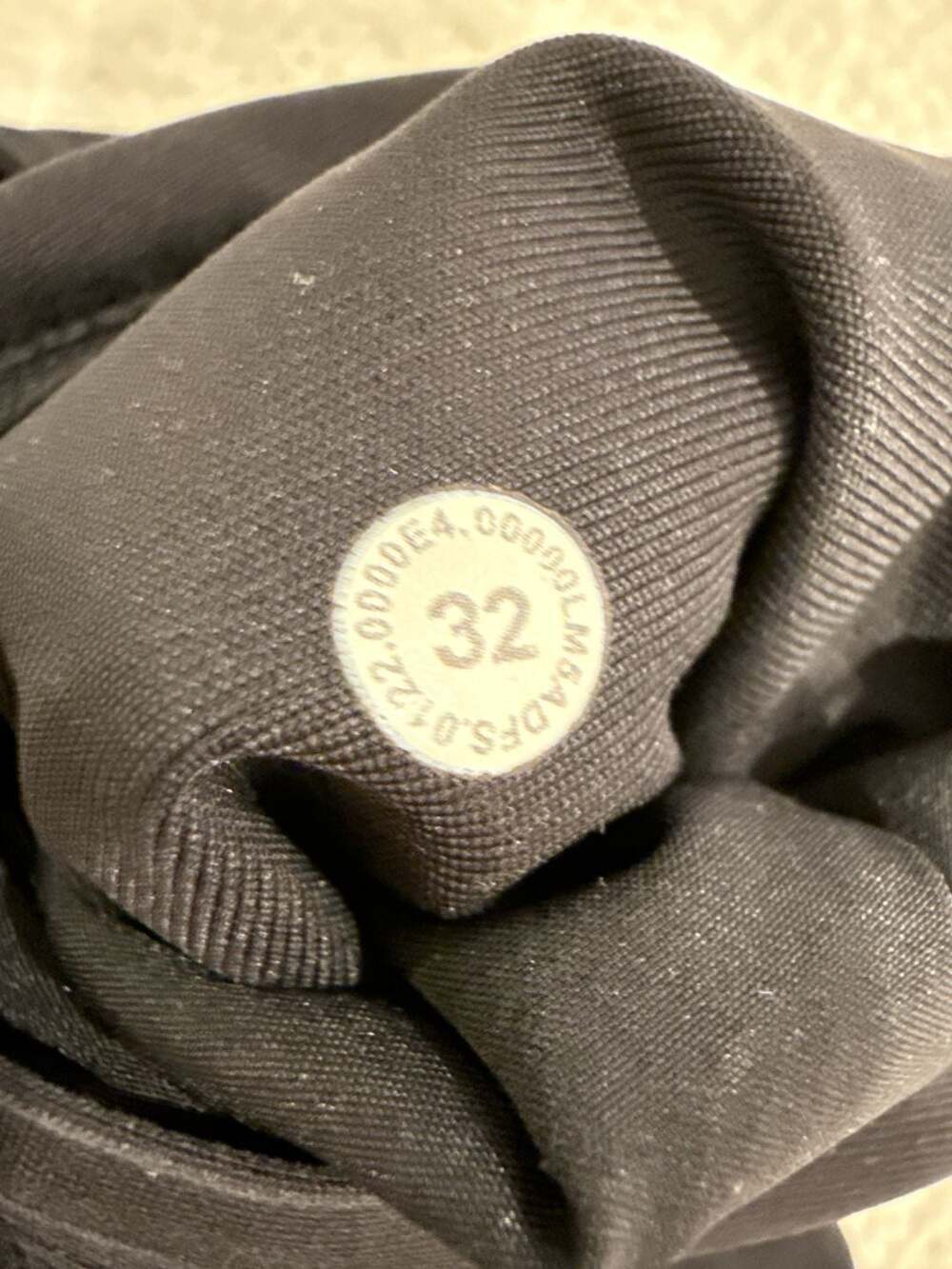 Lululemon ABC Pant Slim-Fit Warpstreme Black Size 32 - Picture 5 of 5